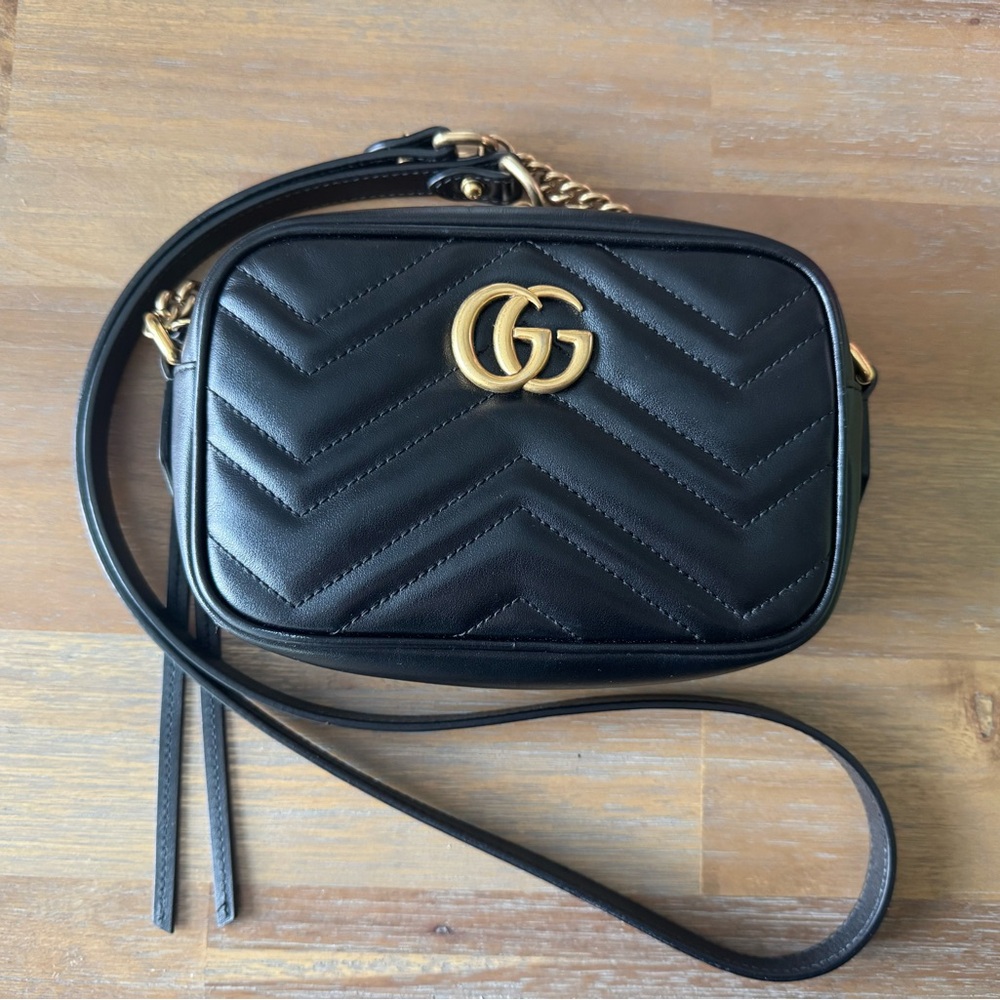 Gucci Crossbody Marmont Mini Bag